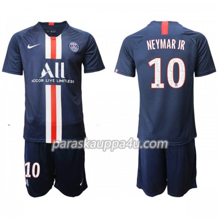 Paris Saint-Germain NEYMAR JR 10 Lasten Kotipelipaita 2019-2020 Lyhythihainen (+ shortsit)
